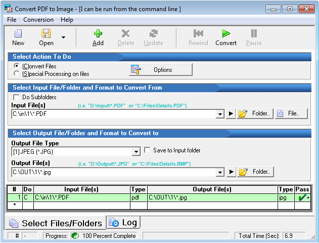 Convert PDF to Tiff, JPG, GIF, BMP & 20 more.